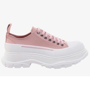 Alexander Mcqueen Tread Slick Pink White sneakers 37